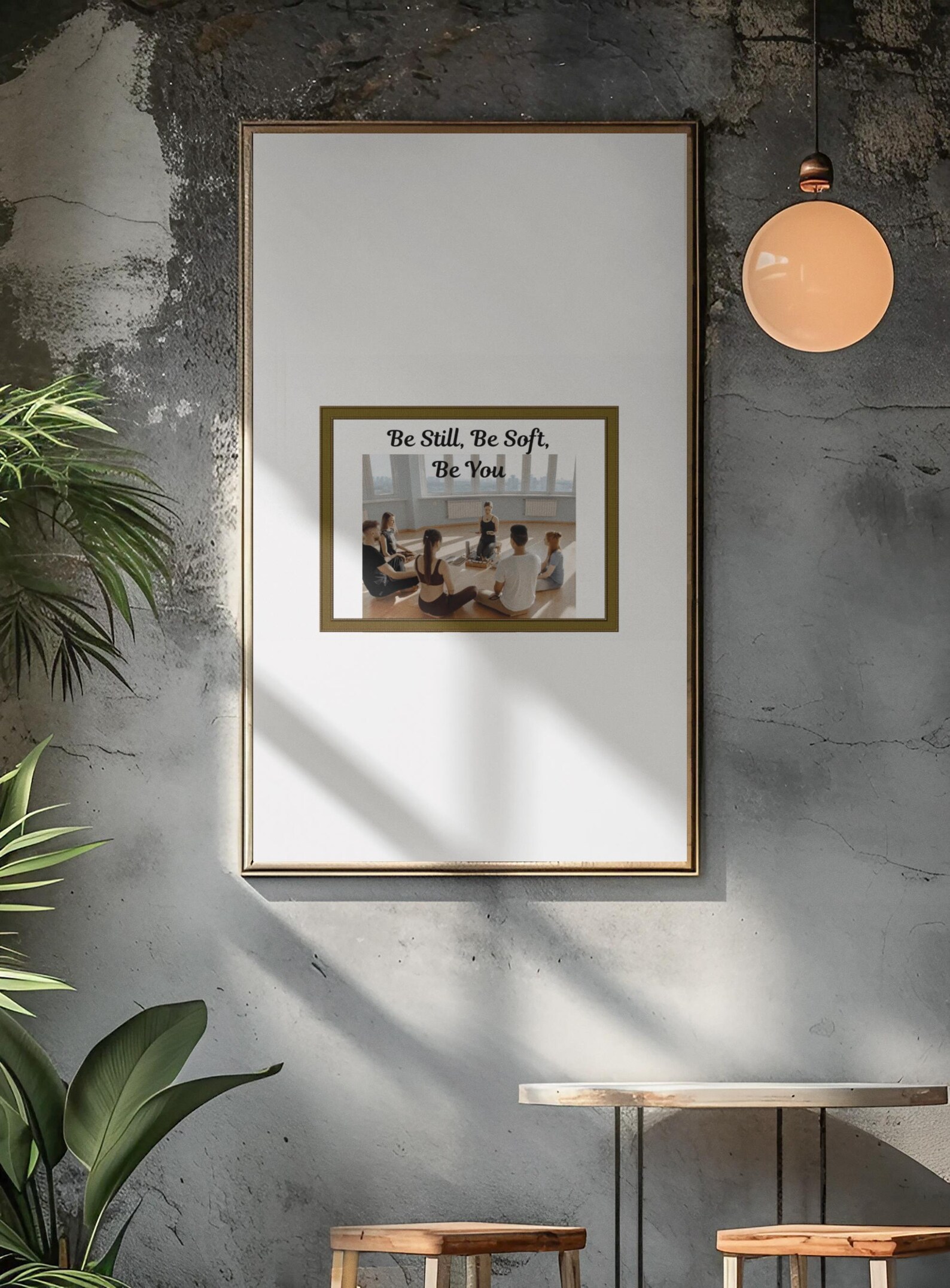 Mindfulness Wall Art | Yoga Class Printable | Wellness Quote Digital Download