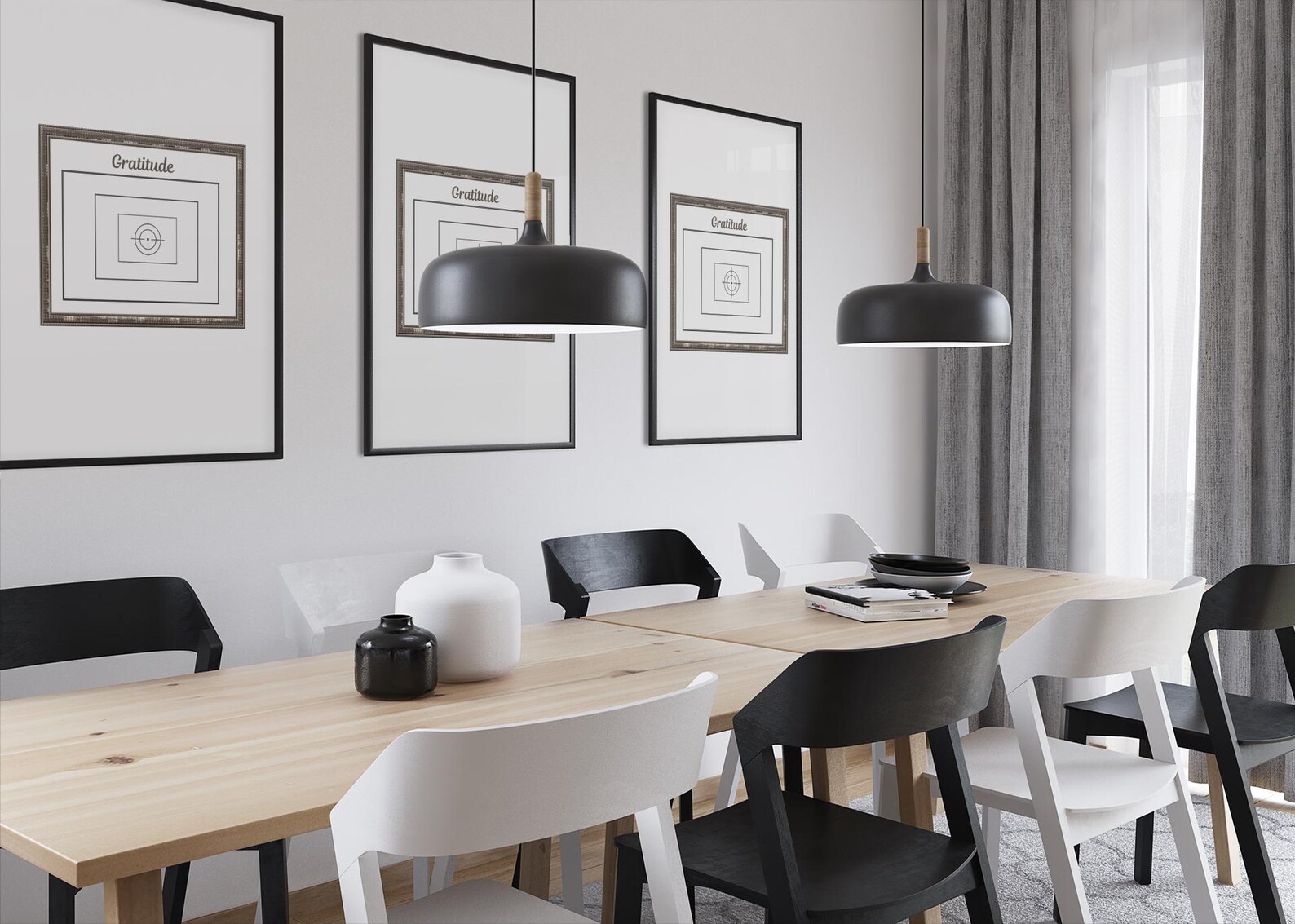 Gratitude Printable Wall Art | Minimalist Calming Quote | Neutral Botanical Home Decor | Mindfulness Wall Art | Instant Download