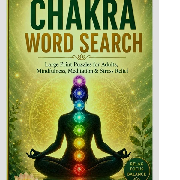 Energy Centers (Chakras) Word Search Puzzle Book